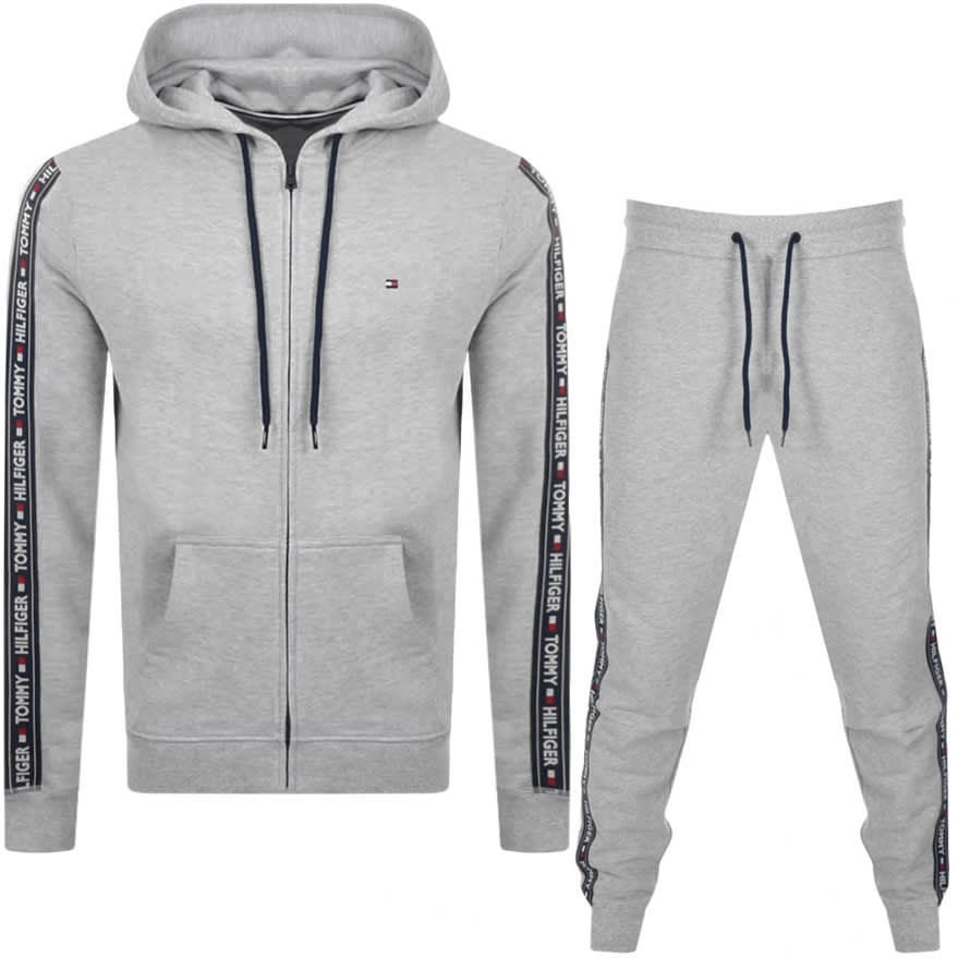 Alternative Image for ProductTommy Hilfiger Loungewear Tracksuit Grey1